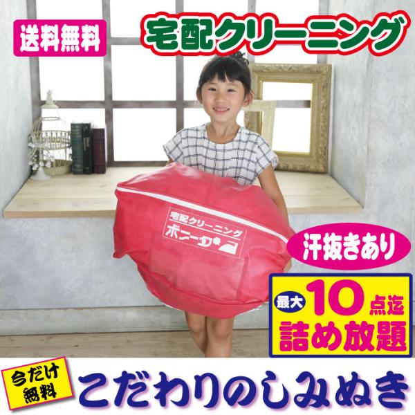 宅配クリーニング詰め放題 最大１０点迄で汗抜きクリーニングを致します。今だけしみぬき無料でサービスさせて頂いております。【ブロガーさん推薦♪】常に新液で衣類を洗浄する為、衛生的にワンランク上の洗浄で衣類にあわせてクリーニングを致します。静電...