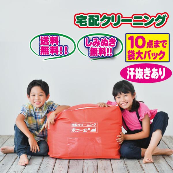 宅配クリーニング詰め放題 最大１０点迄で汗抜きクリーニングを致します。今だけしみぬき無料でサービスさせて頂いております。【ブロガーさん推薦♪】常に新液で衣類を洗浄する為、衛生的にワンランク上の洗浄で衣類にあわせてクリーニングを致します。静電...