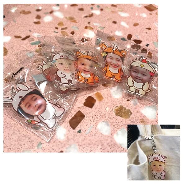 送料0円 顔入り アクリル キーリング キーホルダー アクセサリー キャラクター プレゼント 飾り グッズ 写真入り 名前入り 赤ちゃん 子供 オーダーメイド Buyee Buyee 日本の通販商品 オークションの代理入札 代理購入