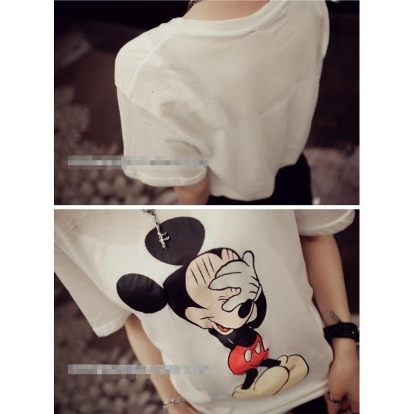 カットソー レディース 目隠しミッキーtシャツ カットソー ｔシャツ 重ね着 Buyee Buyee Japanese Proxy Service Buy From Japan Bot Online