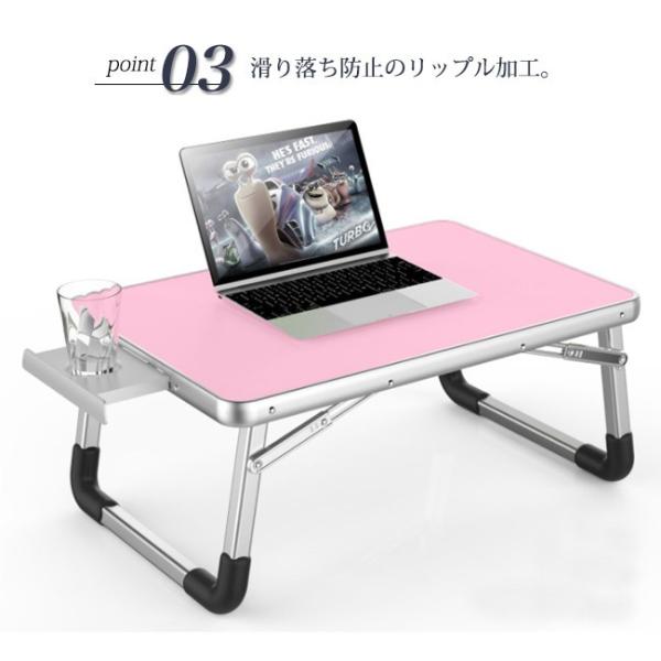 折りたたみテーブル 小型 軽い おしゃれ パステルカラー 白 無地 ローテーブル ミニ 小さい 軽量 子供 キッズ