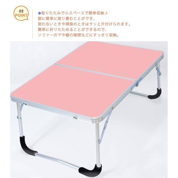 新春感謝SALE 折りたたみテーブル サイドテーブル 軽い 安い 小さい 高さ調整 角度調節 パソコン ベッド デスク 昇降 ホワイト