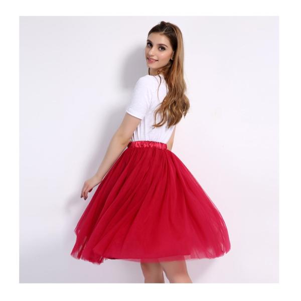 チュールスカート フレアスカー ひざ丈 ミディアム カラフル ボリューム チュチュスカート ふわふわ ダンス衣装 大人用 ミモレ丈 ウエストゴム Buyee Buyee 提供一站式最全面最專業現地yahoo Japan拍賣代bid代拍代購服務 Bot Online