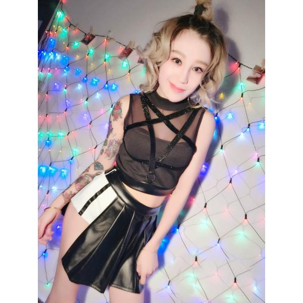 ダンス衣装ヒップホップ ダンスウェア ダンスパンツ ブラック 上下セット Hiphop レッスン着 ステージ衣装 セクシー系 多彩にアレンジ Buyee Buyee 日本の通販商品 オークションの代理入札 代理購入
