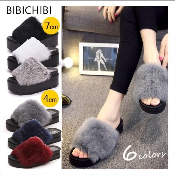 ファーサンダル みんな探してる人気モノ ファーサンダル