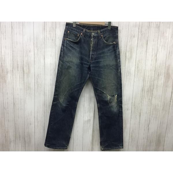 Levi's 501デニムフェードブルーW36L32ビッグサイズゴールデンサイズ bonmatiere0809_st072