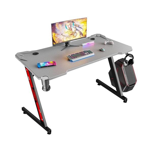 ✨幅100×奥行60cm×耐荷重70kg✨ゲーミングデスク☺️パソコンデスク Amazon.co.jp: GTRACING ゲーミングデスク モニター台付き