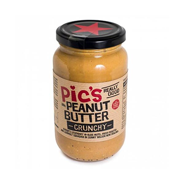 「Pic’s Peanut Butterピックスピーナッツバター (あらびきクランチ-Crunchy- 380g)」▼9421901881047▼（商品説明）-/380グラム (x 1)/PB380G-CR・Size:380グラム (x 1...