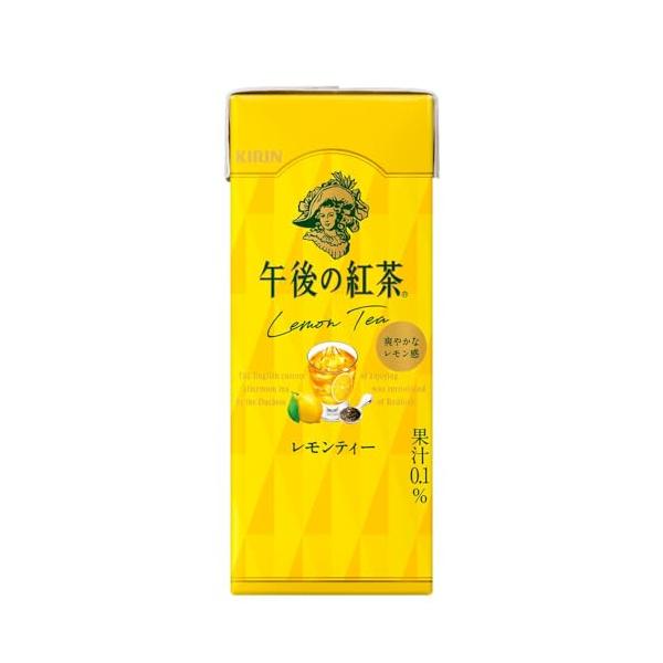 他サイト： キリン 午後の紅茶 レモンティー 250ml 24本 紅茶 お茶 紙パック アイスティーの商品画像
