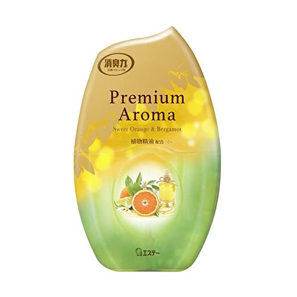 他サイト： 消臭力 お部屋の プレミアムアロマ 部屋用 スイートオレンジ&amp;ベルガモットの香り 400ml 玄関 リビング 寝室 ルームフレグランス 消臭 芳の商品画像