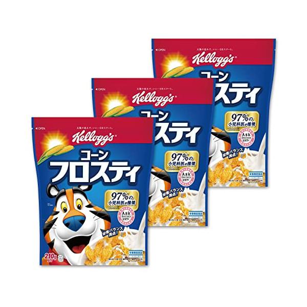他サイト： ケロッグ コーンフロスティ 210g×3個セット セット買いの商品画像