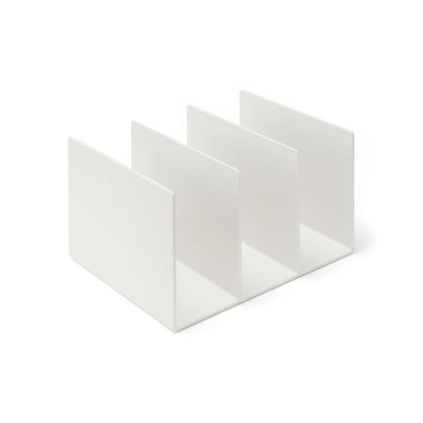 他サイト： 無印良品 スチロール仕切りスタンド・ホワイトグレー 3仕切・大・約270×210×160mm 02856410の商品画像