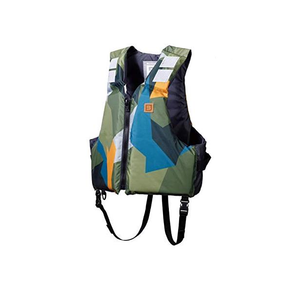 ブルーストーム(Bluestorm) ライフジャケット カモ S トカラウ BSJ