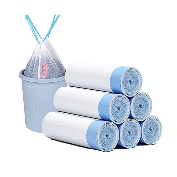 他サイト： SHIPAN ゴミ袋 約10L ひも付き 紐付き 120枚入 半透明 厚さ0.012mm 横45cm×縦50cm ごみ袋の商品画像