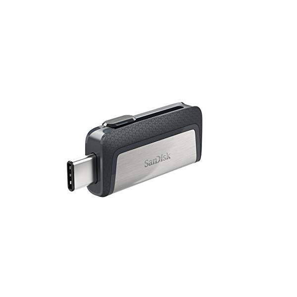 128GB  SanDisk サンディスク USBメモリー USB3.1対応 Type-C ＆ Type-Aデュアルコ