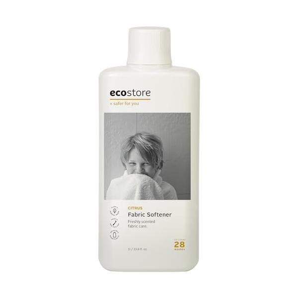 他サイト： ecostore(エコストア) ファブリックソフナー シトラス 1L 柔軟剤 柔軟仕上げ剤 洗剤 植物由来 肌にやさしいの商品画像