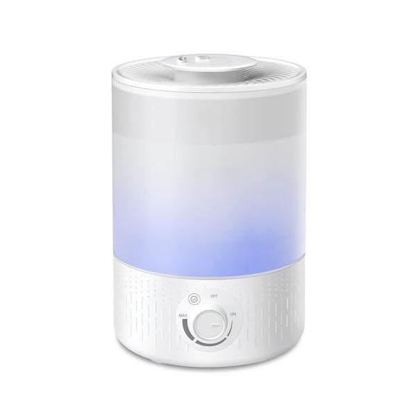 2025年改良モデル・UVライト除菌 加湿器 大容量 3.5L 超音波式 卓上