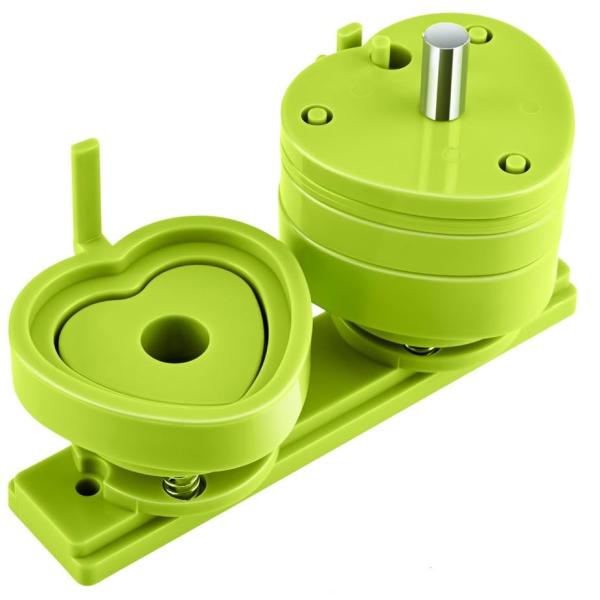 ハート形 缶バッチマシーン専用58mm金型 缶バッジ 缶バッジメーカー