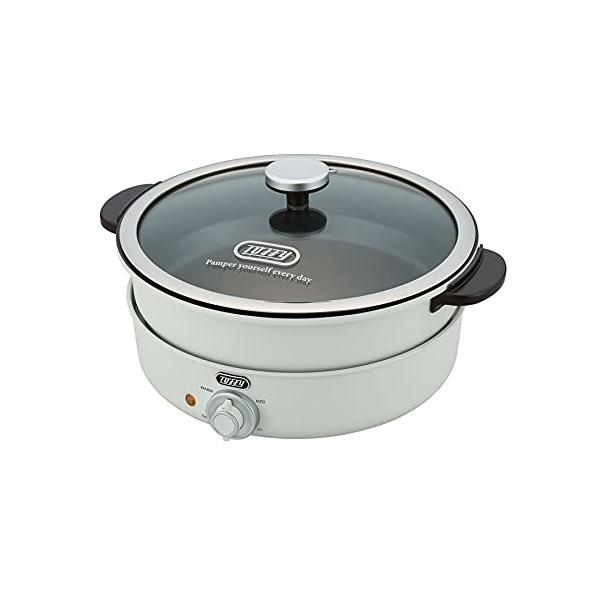 Toffy/トフィー 電気グリル鍋 K-HP2 たこ焼きプレート 3WAY 煮る 焼く