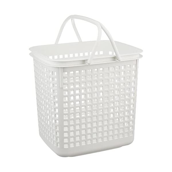 他サイト： 八幡化成(Hachimankasei) sceltevie チェスティーノバスケットL WH 38L 235040 ホワイトの商品画像