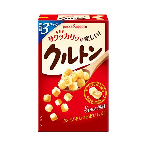 「ポッカサッポロ クルトン(スープ用) 21.0g×5個」▼4902471054000▼（商品説明）-/21.0グラム (x 5)/-・パッケージ個数:5・内容量:21.0g×5個・カロリー:30Kcal・原材料:小麦粉、でん粉、食用油脂、...