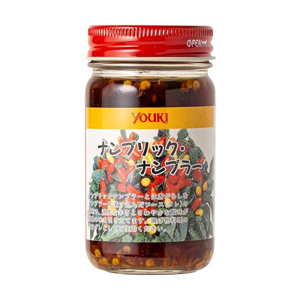 「ユウキ ナンプリック・ナンプラー 125g」▼4903024109208▼（商品説明）パッケージ個数:1・内容量:125g・タイのテーブル調味料・赤唐辛子のナンプラー漬け・魚醤(タイ製造)、塩蔵唐辛子、レモン果汁パウダー/酸味料、香料・商...