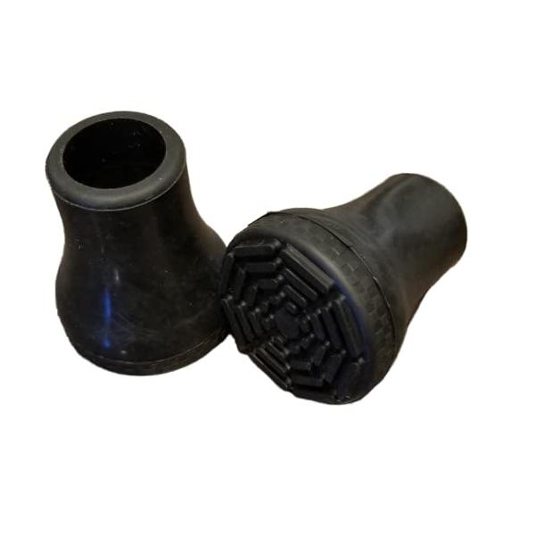 他サイト： ［近江一文字］杖 ゴム 杖の替えゴム つえ 先ゴム 滑りにくい 交換用 16mm ２個入り 耐摩耗 雪道用ではありませんの商品画像