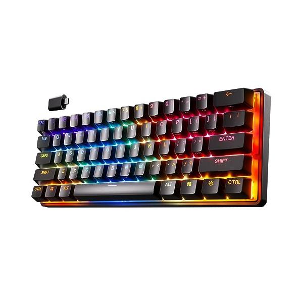 Steelseries ラピッドトリガー 搭載 ゲーミングキーボード ミニサイズ bonnenuit_fbmu55ed47588f