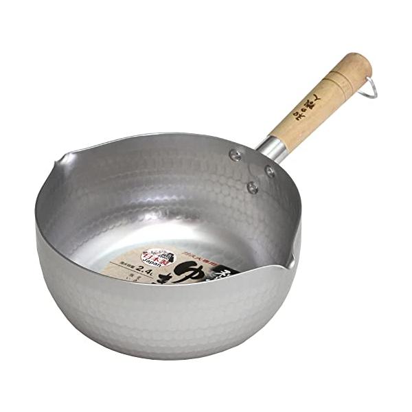 他サイト： 谷口金属 雪平鍋 ガス火専用 20cm 2.4L 日本製 軽量 煮物 味噌汁 和の職人の商品画像