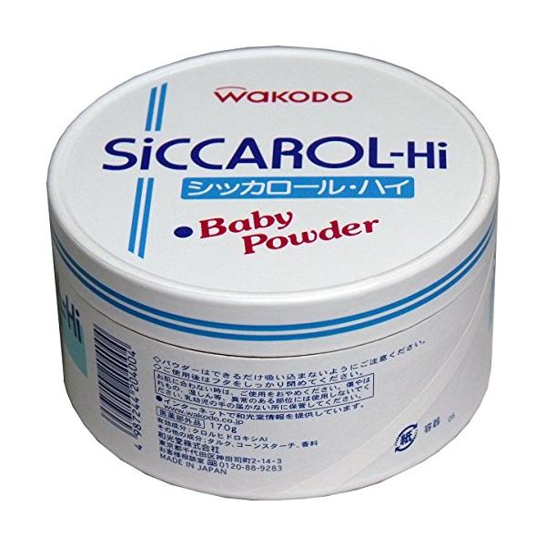 「和光堂 シッカロール・ハイ紙箱 170g ×5個セット」▼4987244204004▼（商品説明）-/-/el-4987244204004-five・パッケージ個数:5和光堂 シッカロール・ハイ紙箱 170g ×5個セット