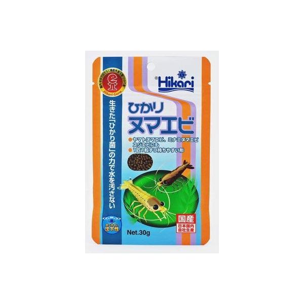 「ヒカリ (Hikari) ヌマエビ 沈下性 国産 30g」▼4971618194060▼（商品説明）-/30グラム (x 1)/00519406・パッケージ個数:1・生きた菌の力で水を汚さない・ブラント名:Hikari(ヒカリ)・メーカー...