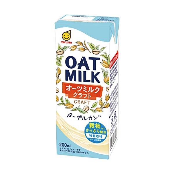 他サイト： マルサン オーツミルククラフト 200ml×24本の商品画像