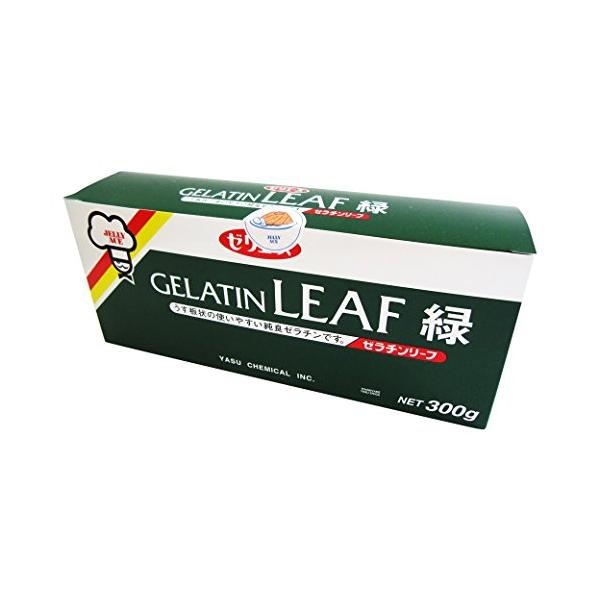 「ジェリフ ゼリエース 板ゼラチンリーフ緑 300g」▼4979313860051▼（商品説明）-/300グラム (x 1)/-・パッケージ個数:1・原材料:ゼラチン(牛皮・牛骨)・商品サイズ(高さx奥行x幅):105mm×60mm×250...