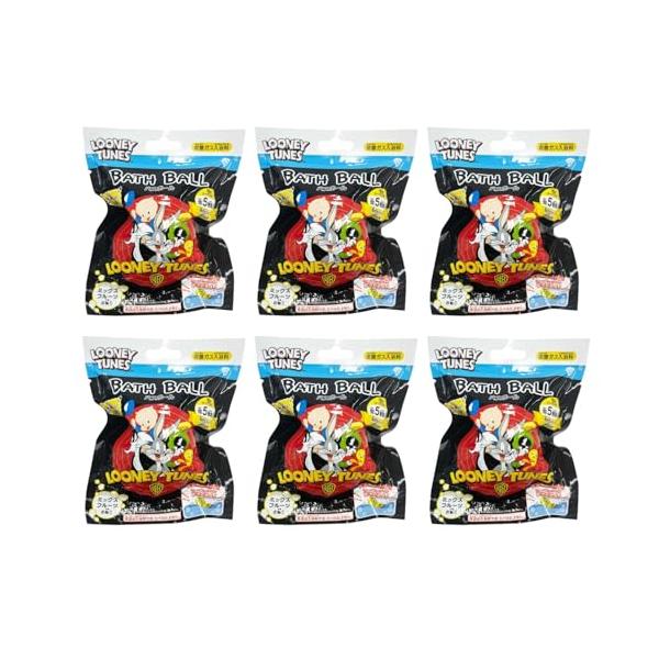 WBバスボール ルーニーチューンズ 6個セット バスボム 入浴剤 
