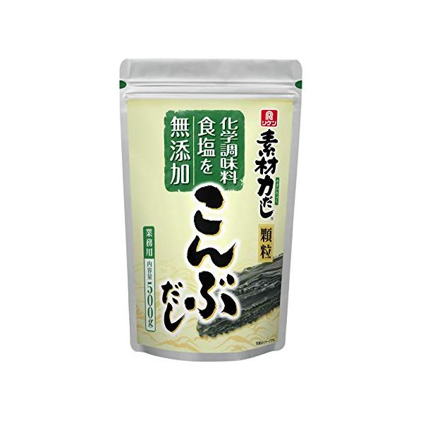 他サイト： リケン 素材力だし こんぶだし 500gの商品画像