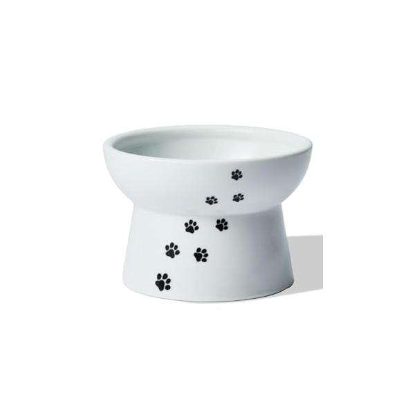 他サイト： 猫壱 ハッピーダイニング 食器 脚付フードボウル レギュラー 猫柄の商品画像