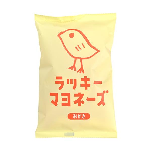 「三真 ラッキーマヨネーズおかき 34g×12個」▼4901634019573▼（商品説明）黄/-/-・一口サイズのおかきに、本物のマヨネーズを染み込ませました商品紹介  三真が元々直売店のみで販売していた、マヨネーズおかきです。 生地がま...