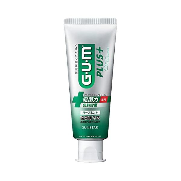 サンスター GUM プラス デンタルペースト ハーブミント 120g