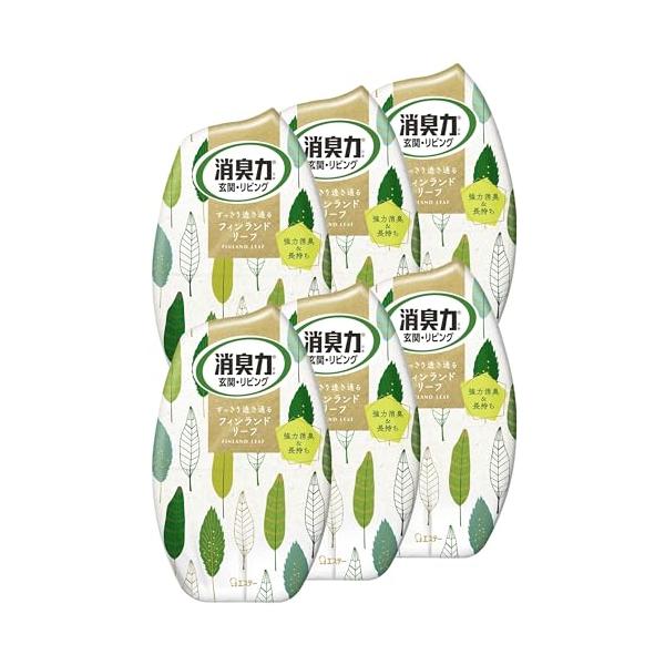 他サイト： 消臭力 まとめ買い 玄関 リビング 部屋用 置き型 北欧 フィンランドリーフ 400mL×6個 お部屋の消臭力 部屋 寝の商品画像