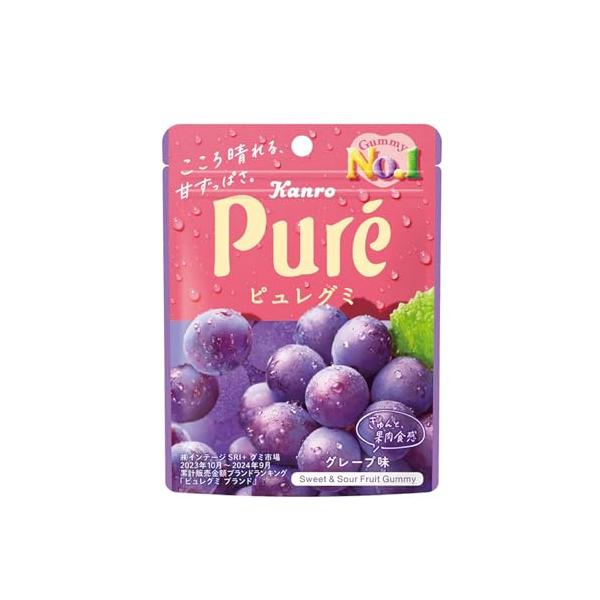 他サイト： カンロ ピュレグミグレープ 56g×6個の商品画像