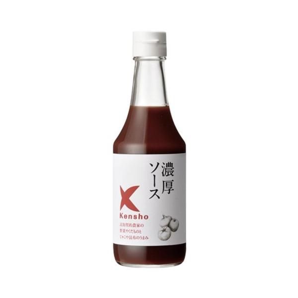 他サイト： ケンシヨー 濃厚ソース 300mlの商品画像
