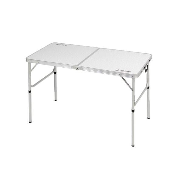 他サイト： キャプテンスタッグ BBQ用 机 ラフォーレ アルミツーウェイテーブル アジャスター付 120×60cm MUC-510の商品画像