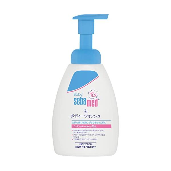 「ベビーセバメド 泡ボディーウォッシュ 400mL (全身 ベビーソープ) 弱酸性 低刺激 (無添加 オーガニック) ポンプ式 しっとり/赤ちゃん」▼4571169855214▼（商品説明）PatternName:本体