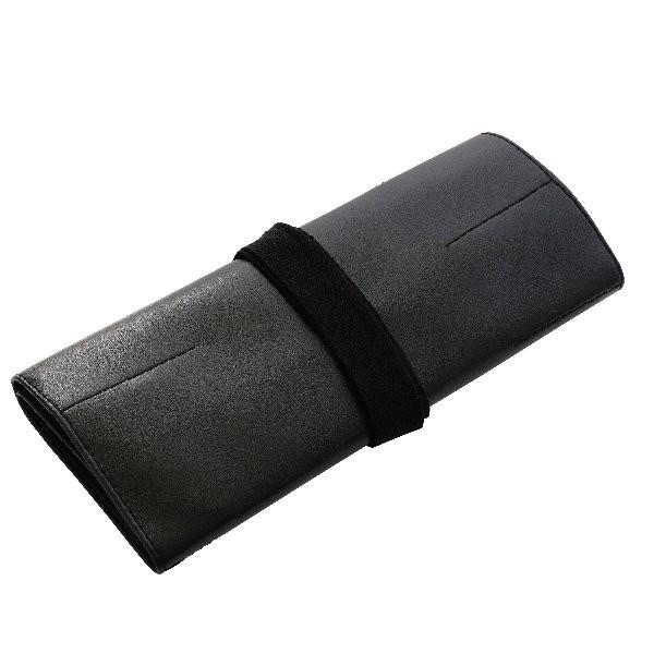 盆栽道具5〜10点の収納に適したビニールレザー製のケースです。両サイドから差し込めますので効率よくコンパクトに収納できます。サイズ440x265mm