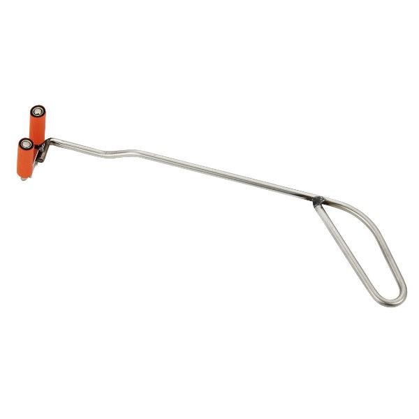 爪の幅を自由に調節できますので1丁で従来品の3丁分の働きをします。さらにサビに強いステンレス製の喜久和オリジナルです。430mm 370g最大に開くと約40mm幅となります。最小で約5mm幅となります。