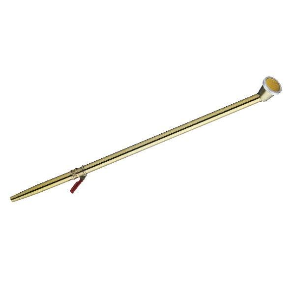 2814֎^JmYRbNt@/Brass plated nozzle screw type with cock L/~͓y~́z@