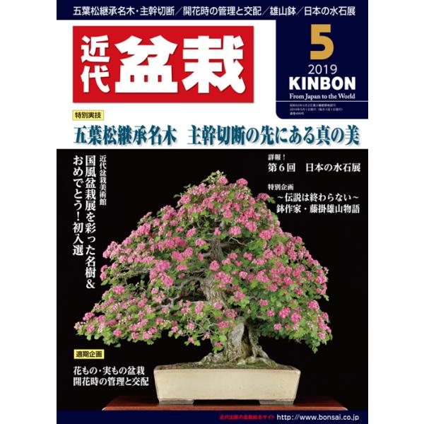 月刊「近代盆栽」2019年5月号