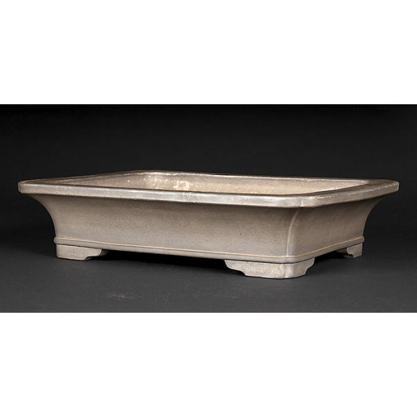 佳山外縁上下帯長方鉢 盆栽鉢 盆器 鉢 植木鉢 bonsaipot 常滑 とこなめ