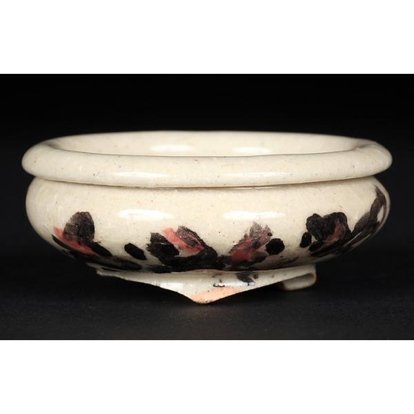 是好ミニ盆栽鉢丸絵鉢