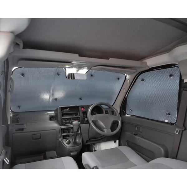 外からの視線をシャットアウト 快適空間マイスペース確保 車中泊シェード 車内用 04 12 S321 S331 ハイゼットカーゴ 専用 車1台分セット シルバー Si Bonsan 通販 Yahoo ショッピング